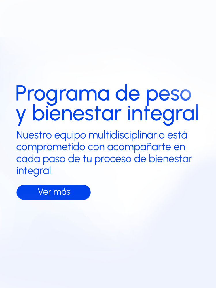 Programa de peso y bienestar integral